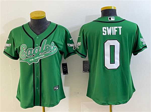 Women's Philadelphia Eagles #0 D'andre Swift Green Cool Base Stitched Baseball Jersey(Run Small),We sell and wholesale Women's Philadelphia Eagles #0 D'andre Swift Green Cool Base Stitched Baseball Jersey(Run Small) on line form chian!